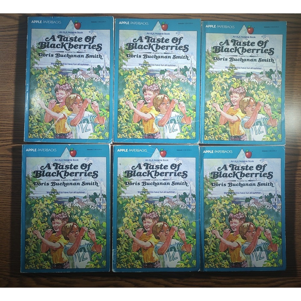 A Taste of Blackberries by Doris Buchanan Apple LOT of 6 PB Guided Reading